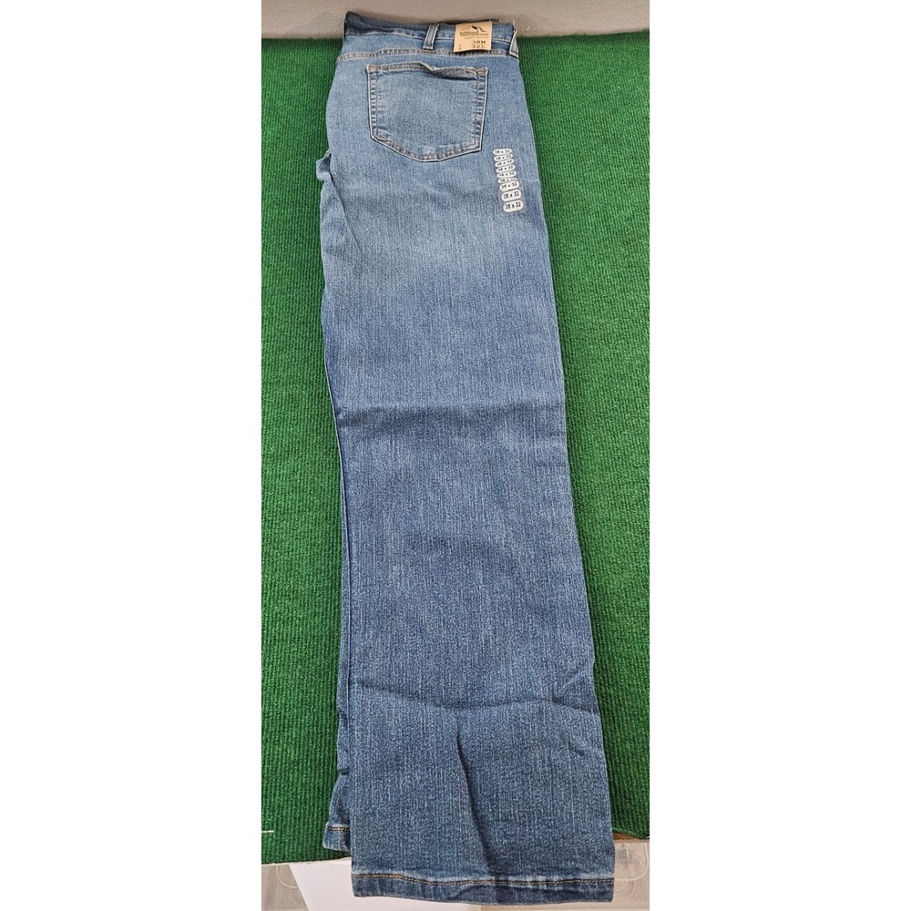 George Mens Relaxed Fit Medium Wash Denim Jeans 38x32‎